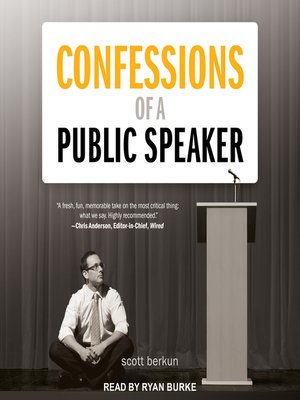 cover image of Confessions of a Public Speaker